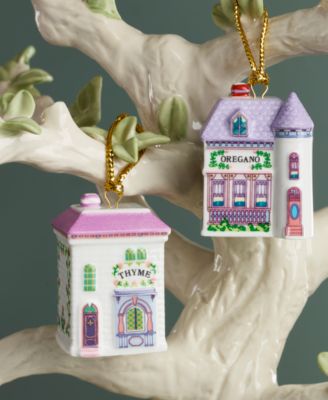 NEW FOR 2025! Spice Village Ornaments, Set of 10