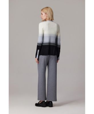 Women's Lurex Wool Cardigan | Metallic Button Up V Neck Sweater | Ultra Soft Ribbed Shimmer Knit | Machine Washable Cardigan Sweaters