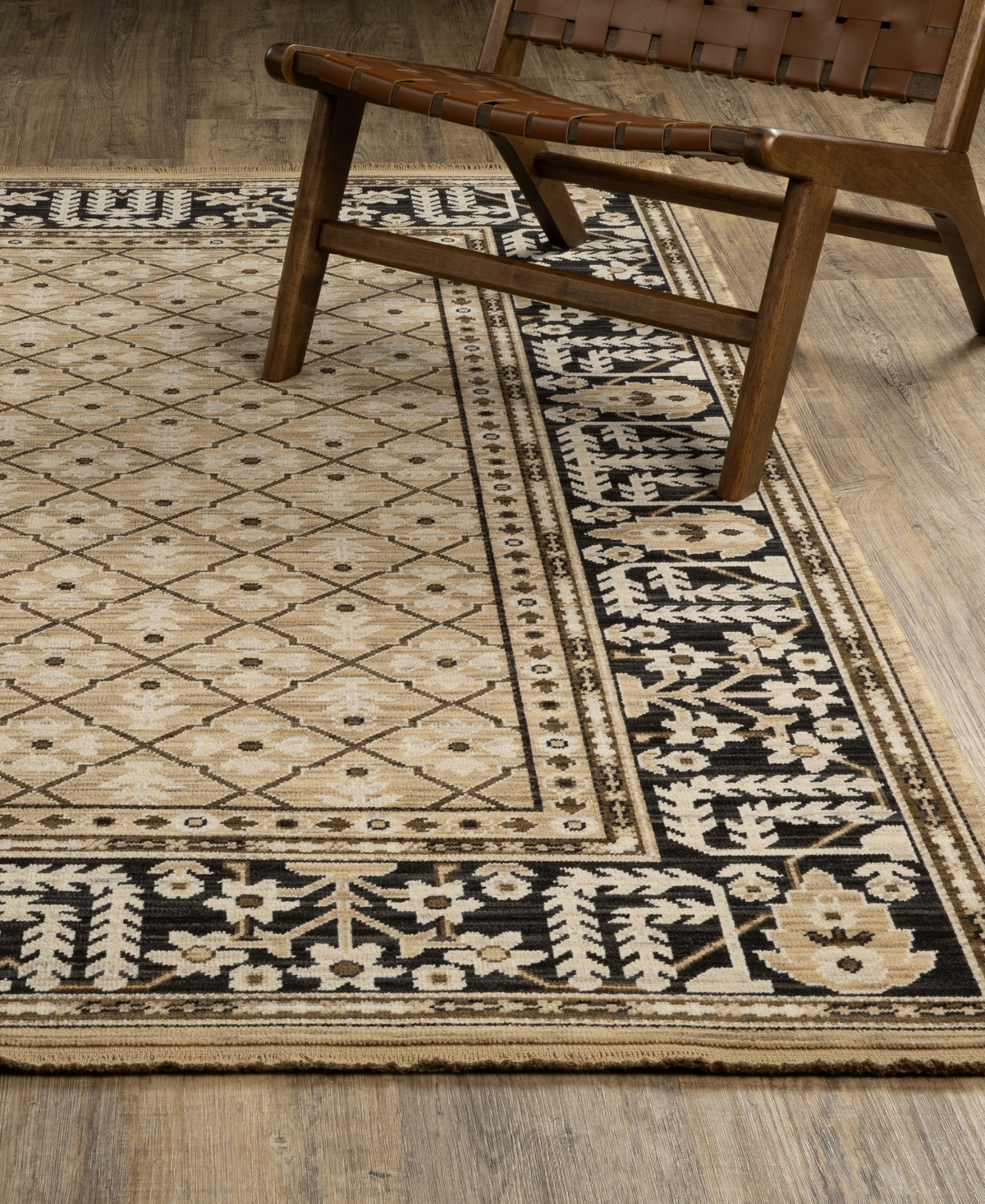 Oriental Weavers Acacia Aca12 2'6"x10' Runner Area Rug In Brown