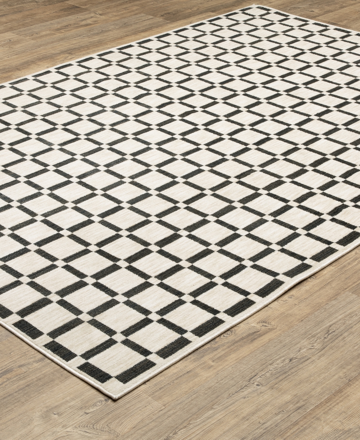 Oriental Weavers Hunter Hnt08 7'10"x10' Area Rug In Neutral