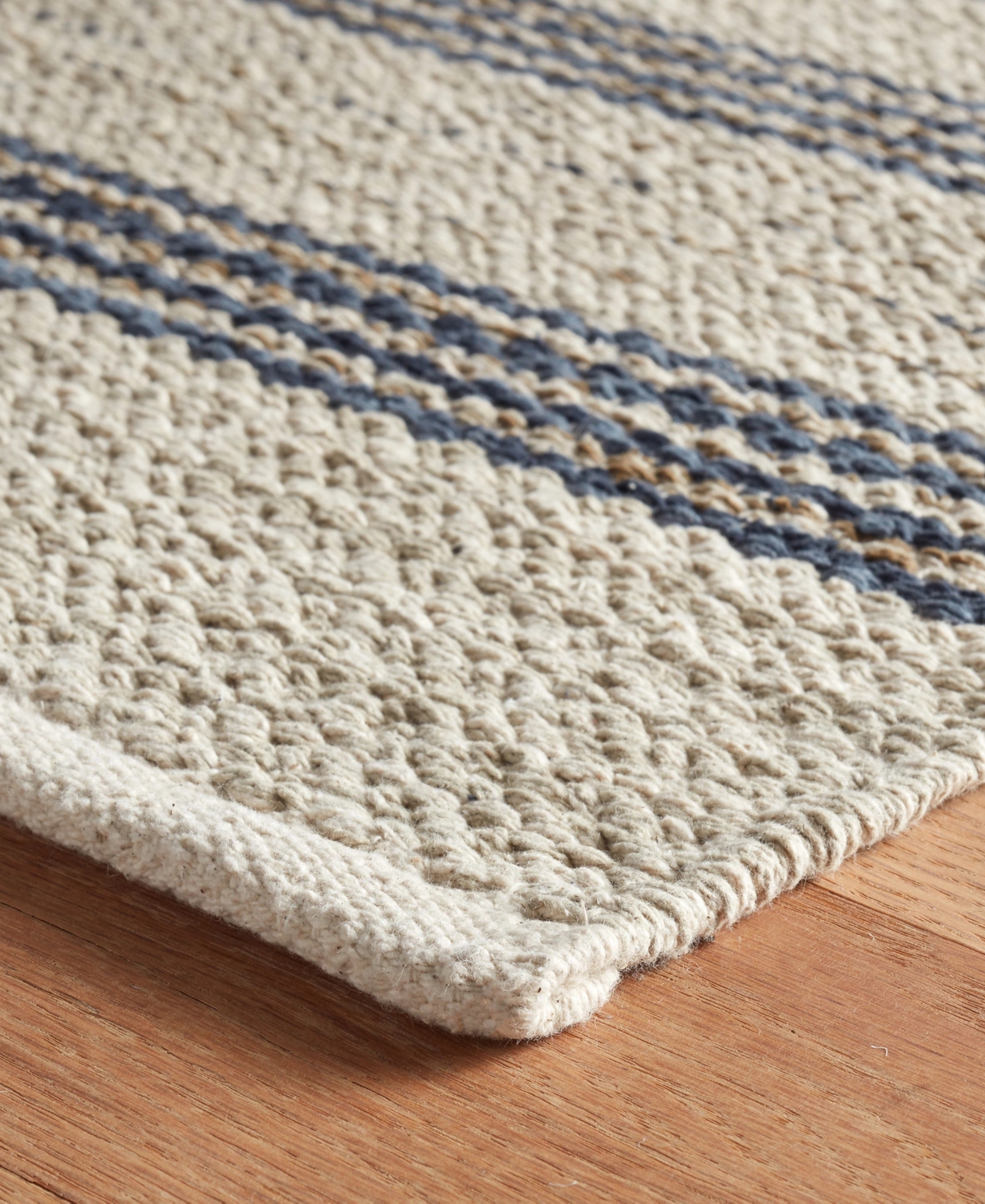 Dash And Albert Rugs By Annie Selke Cielo Stripe Da2205 5'x8' Area Rug In Blue