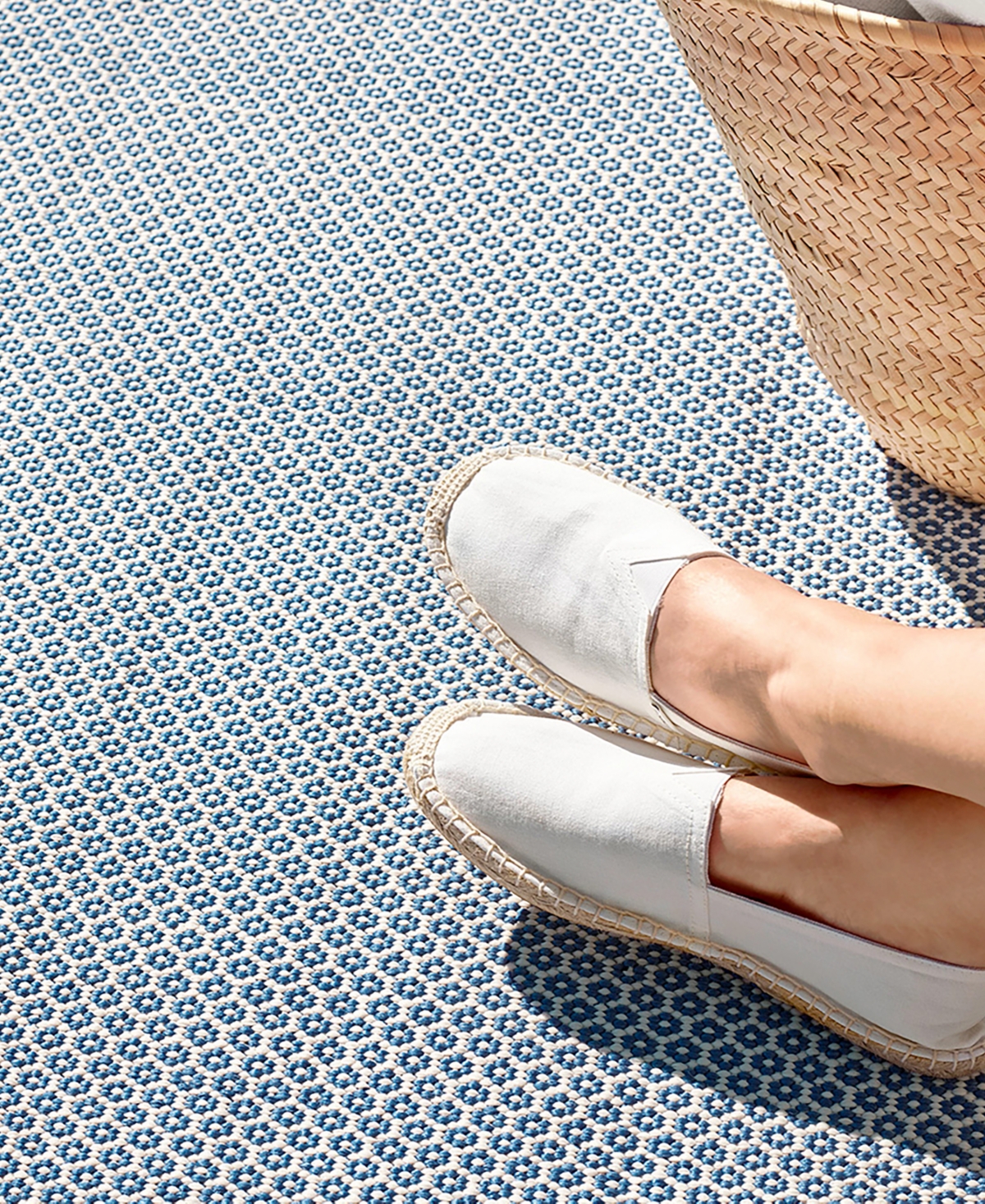 Dash And Albert Rugs By Annie Selke Finn Indoor/outdoor Da2142 3'x5' Area Rug In Blue