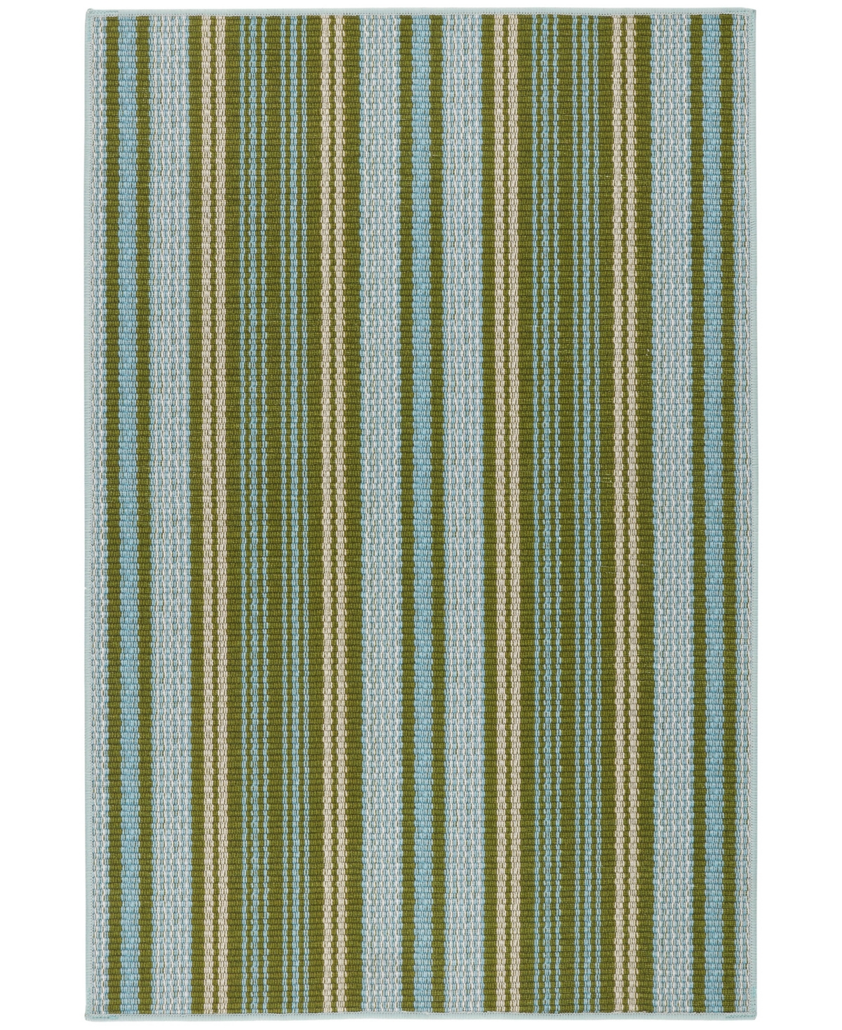 Dash And Albert Rugs By Annie Selke Caravan Stripe Machine Washable Da2034 8'x10' Area Rug In Multi