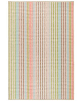 Dash and Albert Rugs by Annie Selke - Ana Ticking Machine Washable DA2030 4'x6' Area Rug