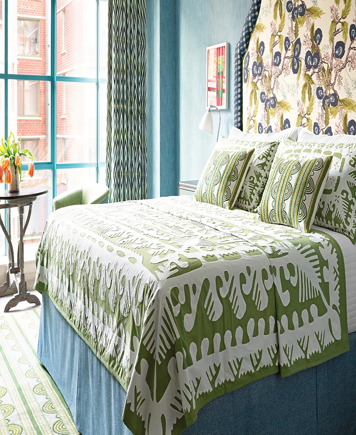 Dash And Albert Rugs By Annie Selke Button Da1995 10'x14' Area Rug In Green