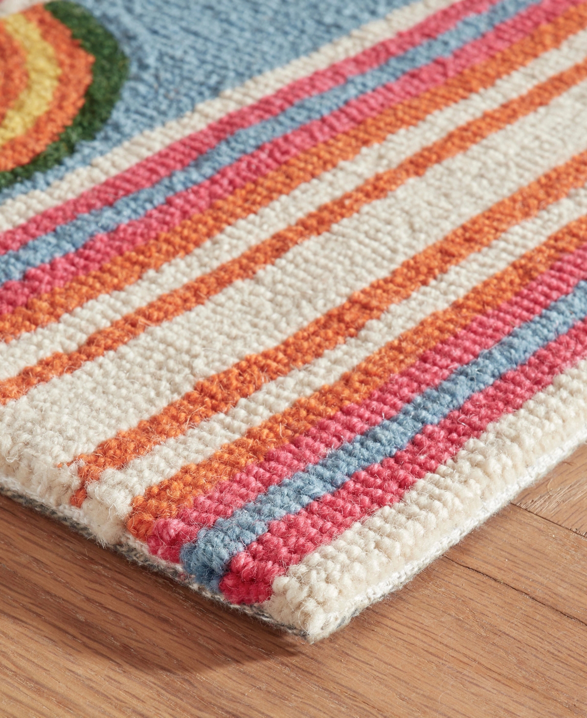 Dash And Albert Rugs By Annie Selke Button Da1993 3'x5' Area Rug In Multi