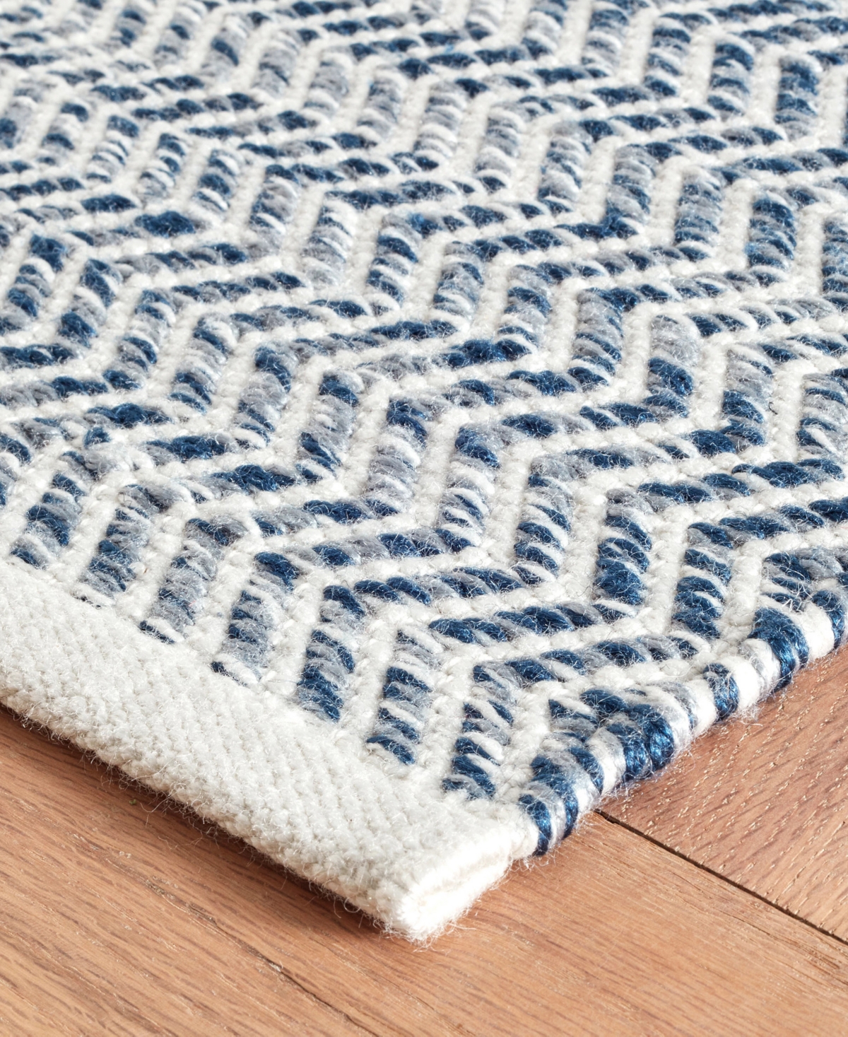 Dash And Albert Rugs By Annie Selke Coastal Indoor/outdoor Da1336 5'x8' Area Rug In Blue