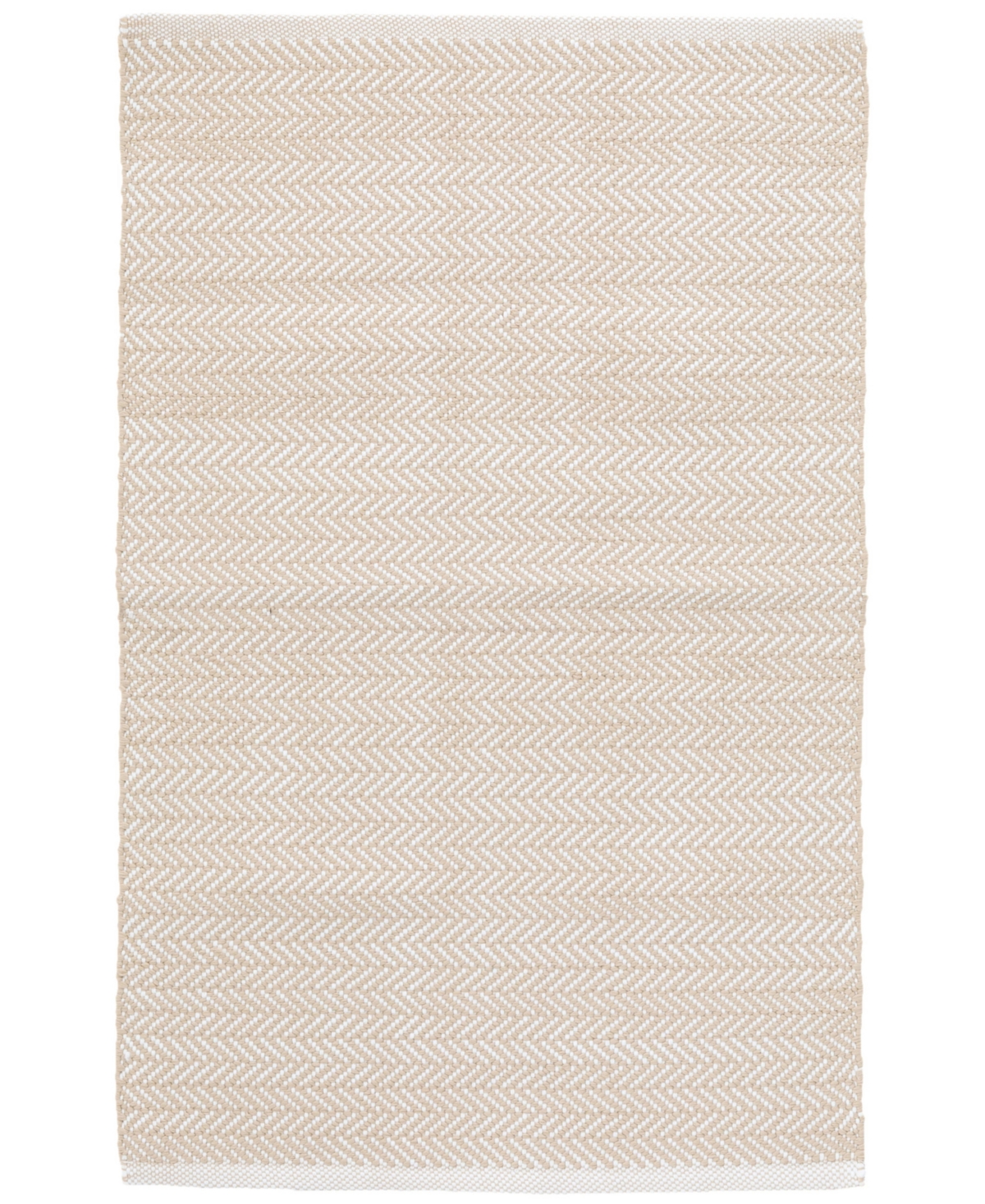 Dash And Albert Rugs By Annie Selke Herringbone Indoor/outdoor Da291 10'x14' Area Rug In Sand