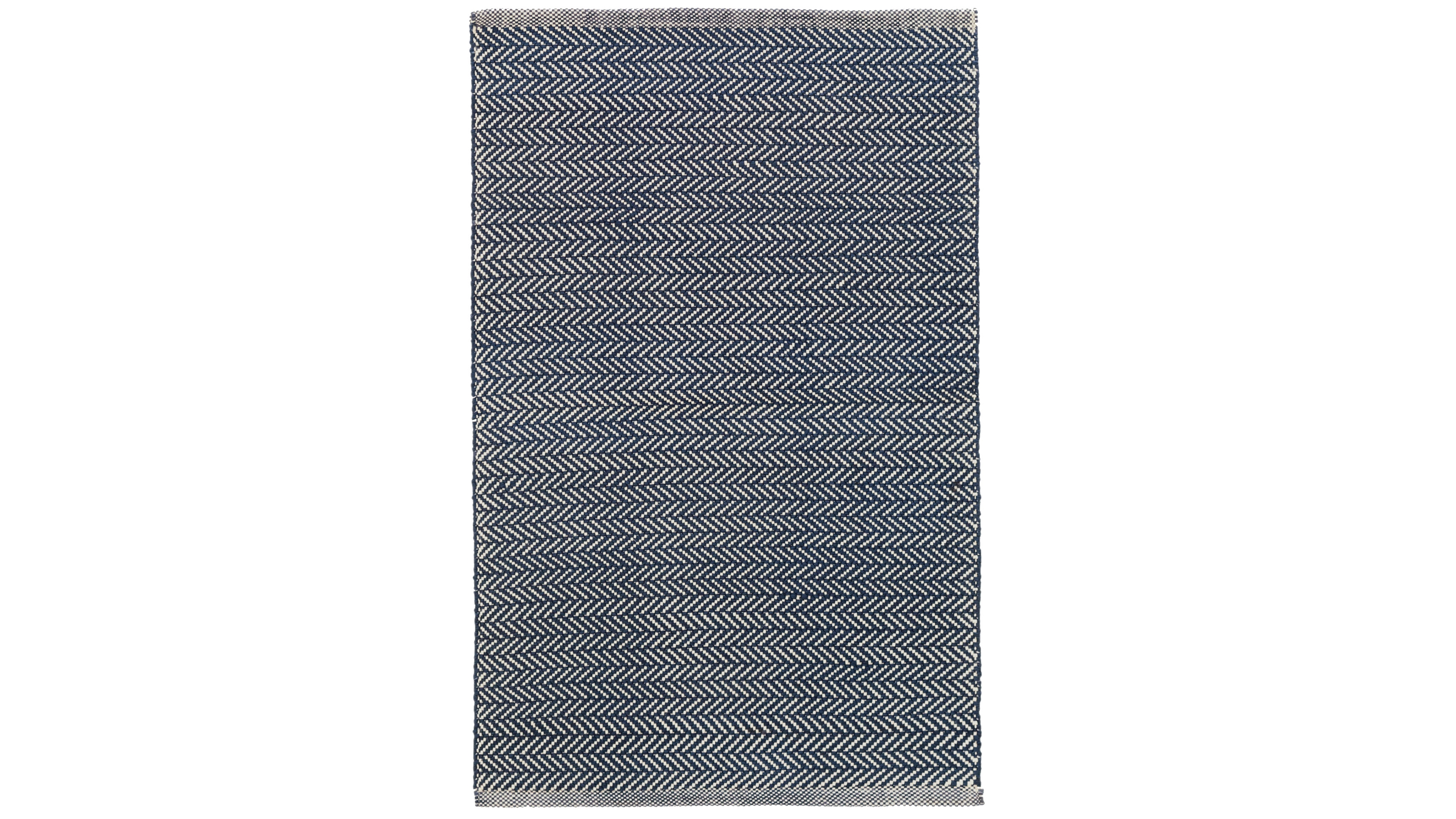 Dash and Albert Rugs by Annie Selke Herringbone Cotton RDA356 5'x8' Area Rug