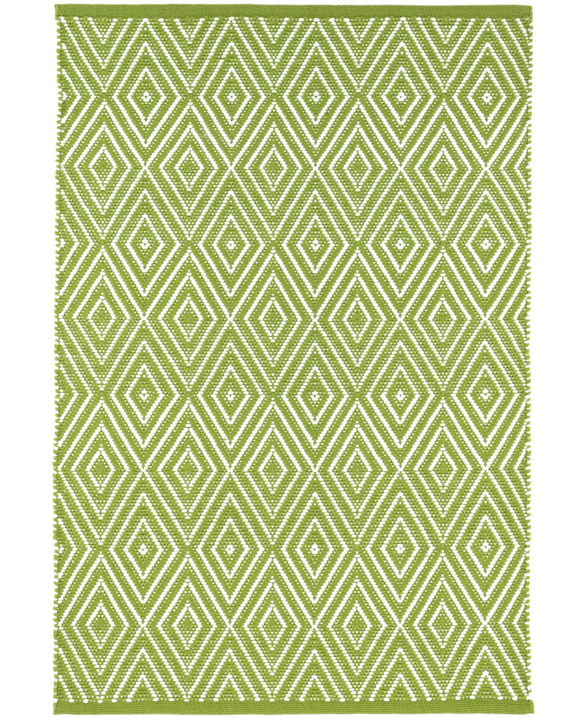 Dash And Albert Rugs By Annie Selke Diamond Indoor/outdoor Rdb100 8'x10' Area Rug In Green