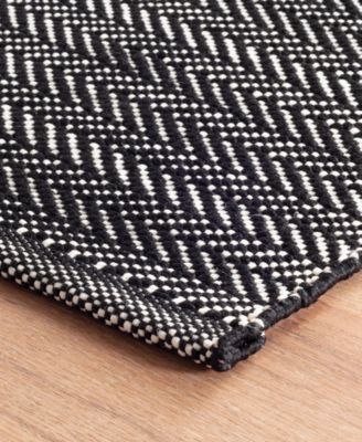 Dash And Albert Rugs By Annie Dash Albert Rugs By Annie Selke Herringbone Indoor Outdoor Da971 Rug Collection In Black