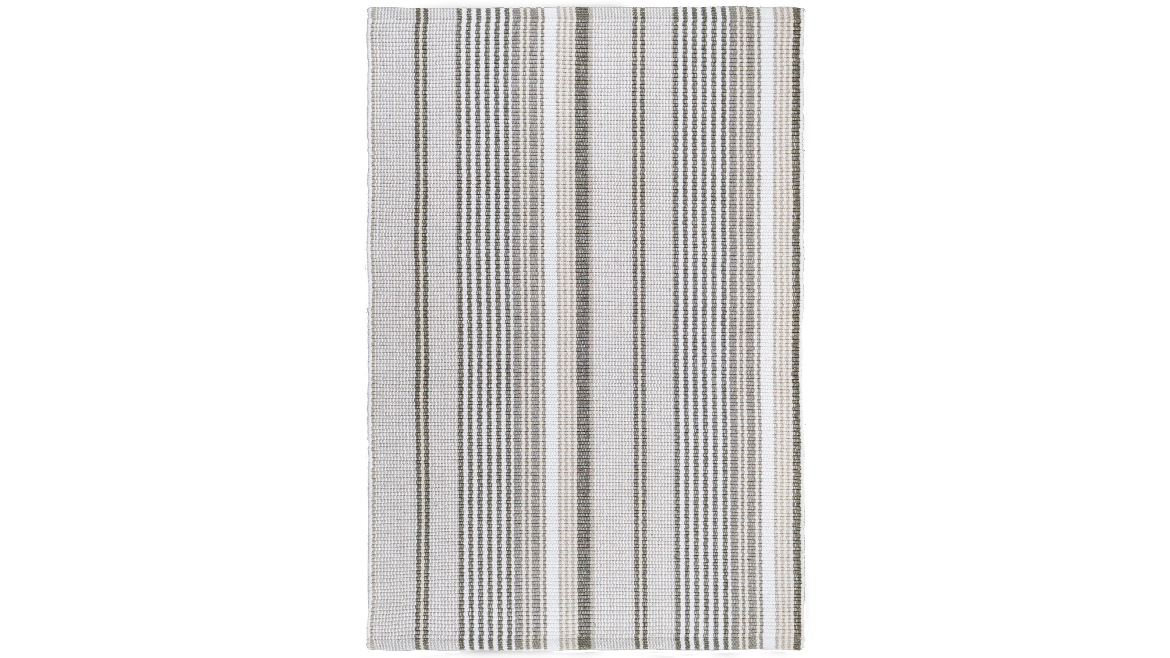 Dash and Albert Rugs by Annie Selke Gradation Ticking Indoor/Outdoor DA169 6'x9' Area Rug