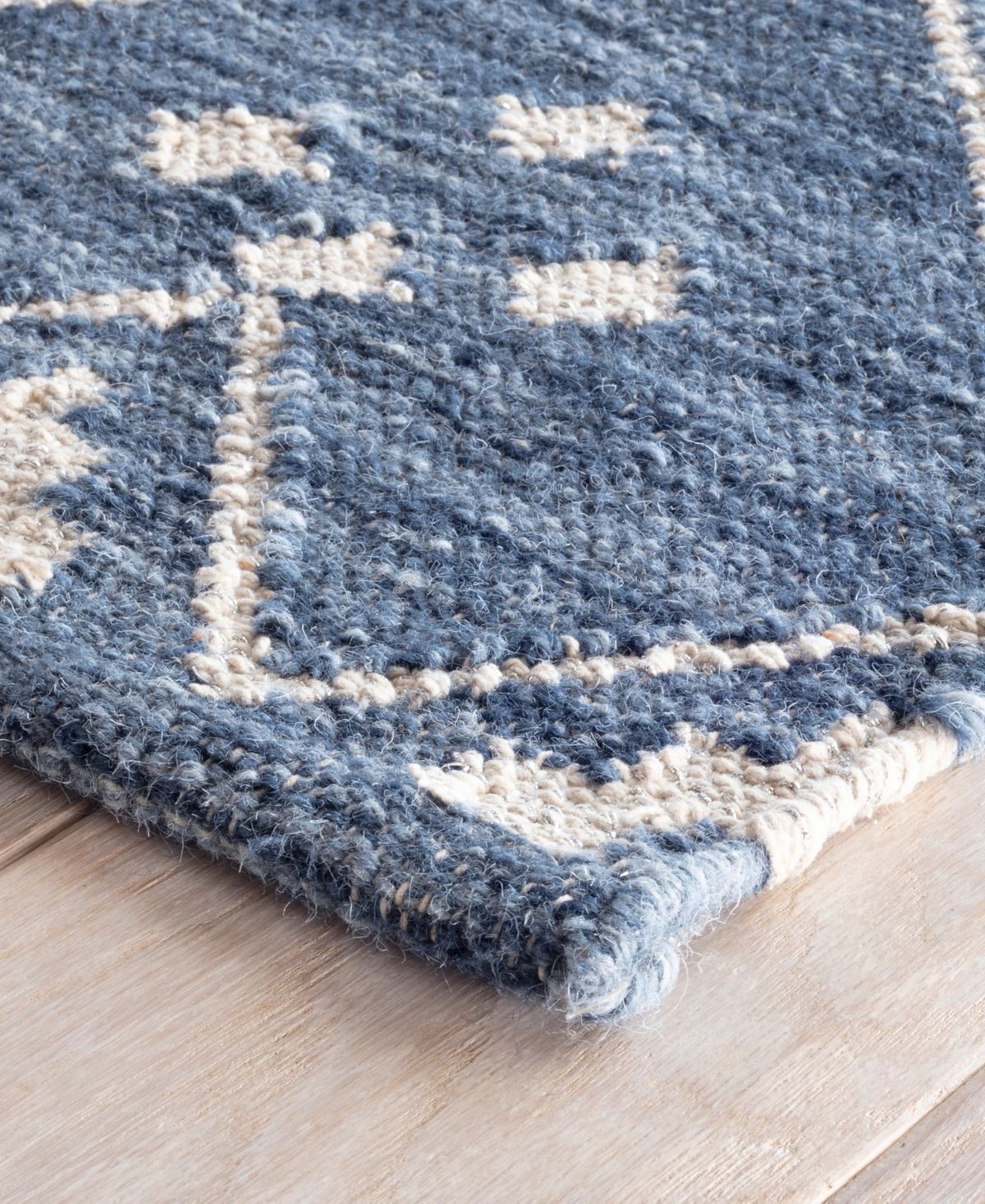 Dash And Albert Rugs By Annie Selke Kota Wool Da853 10'x14' Area Rug In Purple