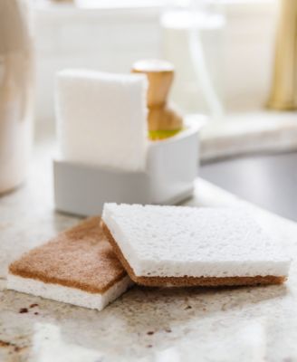 6-Pc. In a Nutshell Walnut Scrubber Sponges