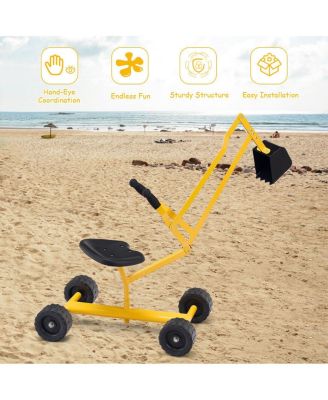 Heavy Duty Steel Frame Kid Ride-on Sand Digger