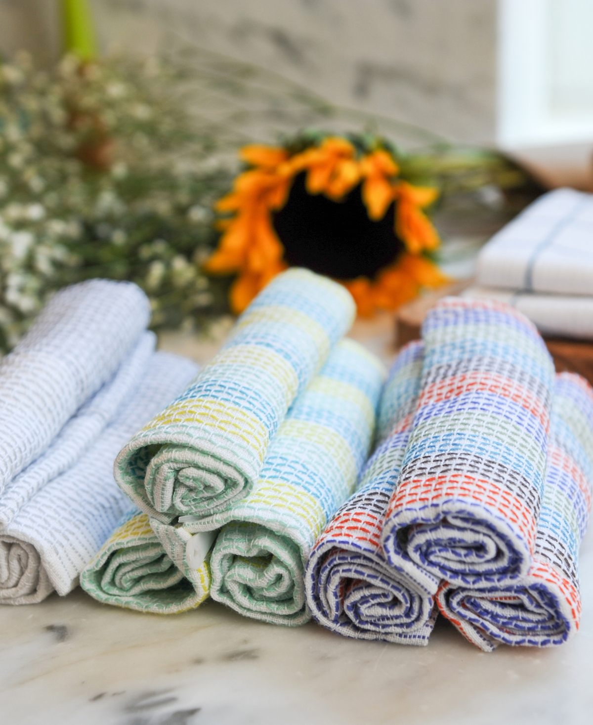 Full Circle Tidy Dish Cloths, Set of 3