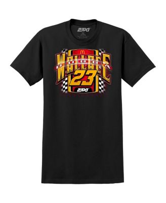 Men's Black Bubba Wallace McDonald's Car T-Shirt