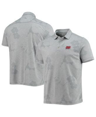 Tommy Bahama - Men's Gray Joey Logano Miramar Blooms Polo Shirt