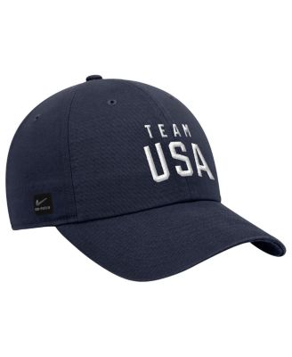 Men's Navy Team USA Club Adjustable Hat