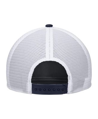 Men's and Women's Navy Paris Saint-Germain Rise Adjustable Trucker Hat