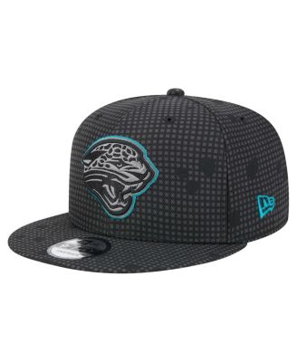 New Era - Men's Black Jacksonville Jaguars Midnight Ink Pop Outline 9FIFTY Snapback Hat