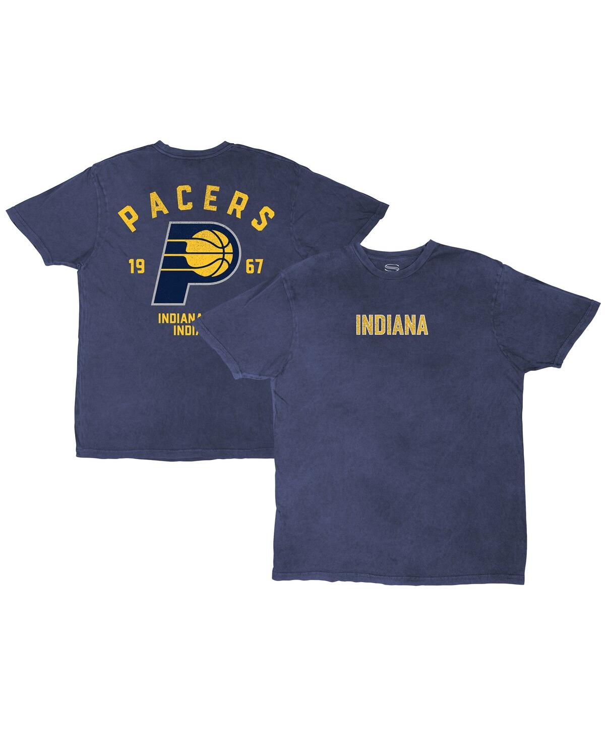 Stadium Essentials Men's And Women's Denim Indiana Pacers Oversized Vintage Wash T-shirt