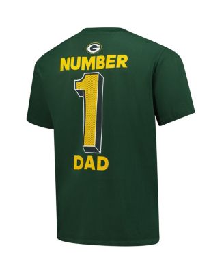 Men's Green Bay Packers Big Tall Number One Dad T-Shirt