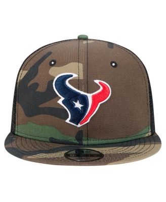 Big Boys and Girls Camo Houston Texans Main Trucker 9FIFTY Snapback Hat