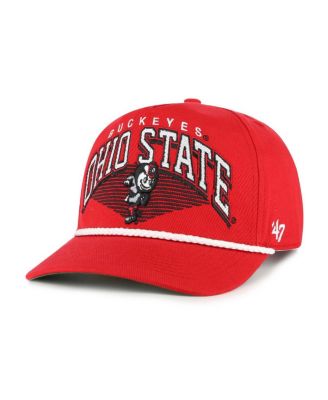 '47 Brand - Men's Scarlet Ohio State Buckeyes Pomona Rope Hitch Adjustable Hat