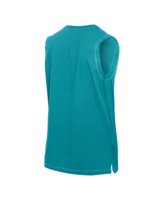Men's Aqua Miami Dolphins Leisure Collection Tank Top