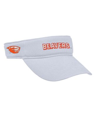 Men's White Oregon State Beavers 2025 On-Field Ace Performance Adjustable Visor Hat