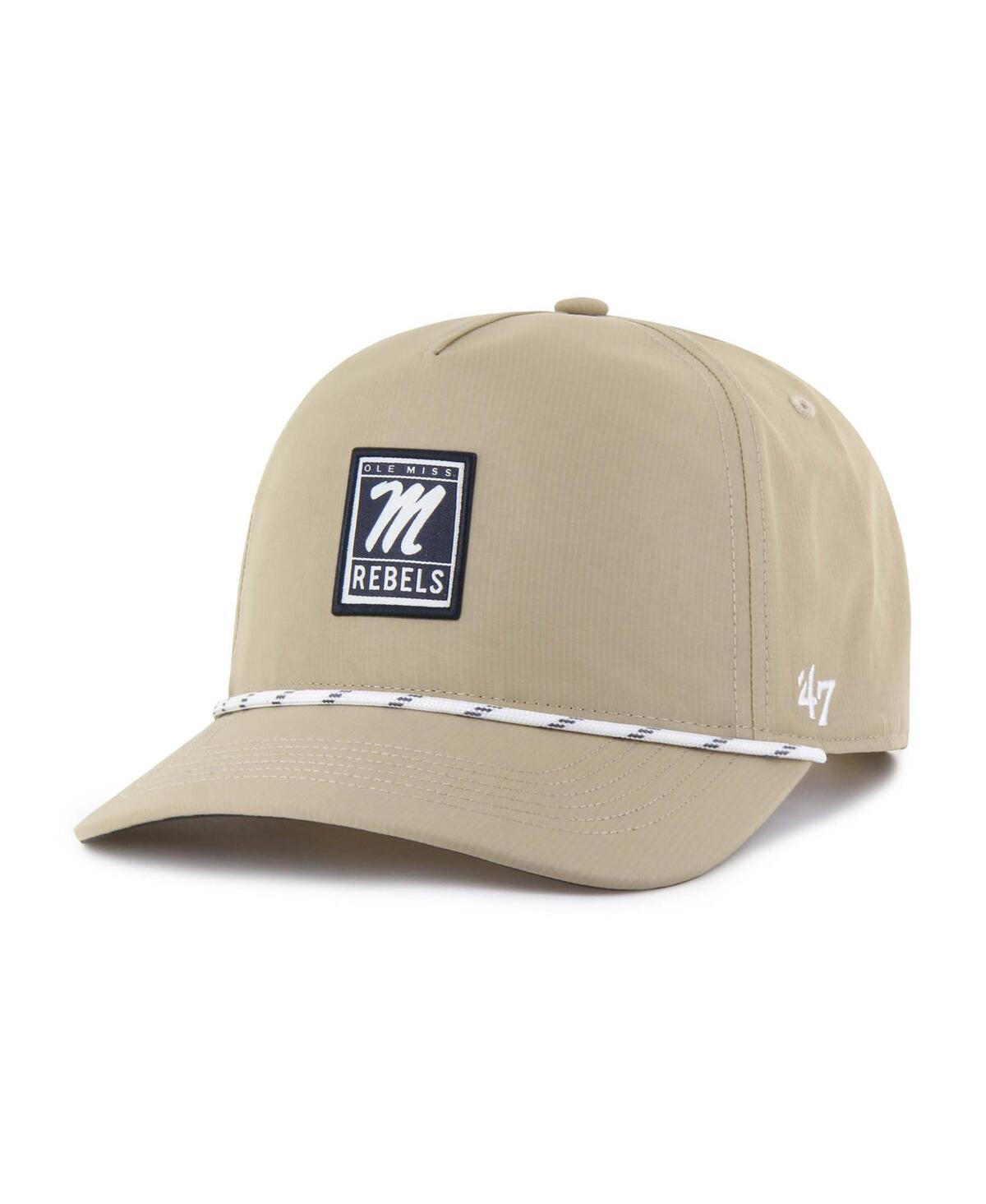 47 Brand Men's Khaki Ole Miss Rebels Cozumel Hitch Brrr Adjustable Hat