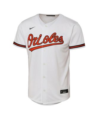 Big Boys and Girls Cedric Mullins White Baltimore Orioles Home Replica Player Jersey