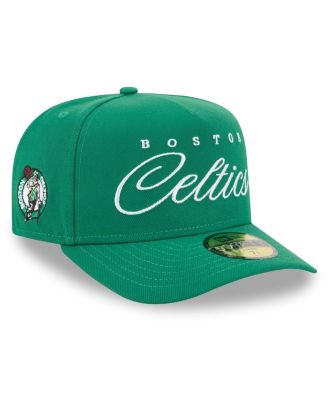New Era - Men's Kelly Green Boston Celtics 2025 NBA Draft A-Frame 59FIFTY Fitted Hat