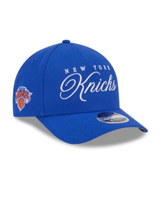 New Era - Men's Blue New York Knicks 2025 NBA Draft M-Crown A-Frame 9FORTY Adjustable Hat