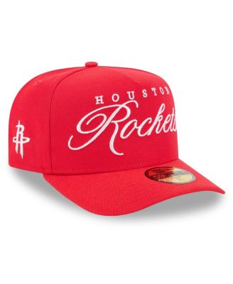 New Era - Men's Red Houston Rockets 2025 NBA Draft A-Frame 59FIFTY Fitted Hat