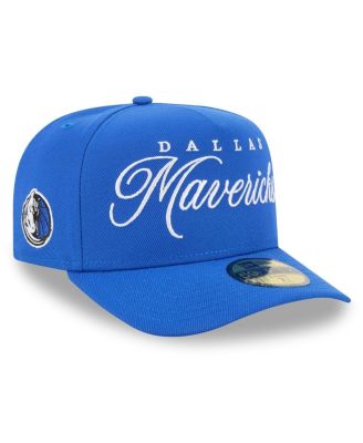 New Era - Men's Blue Dallas Mavericks 2025 NBA Draft A-Frame 59FIFTY Fitted Hat