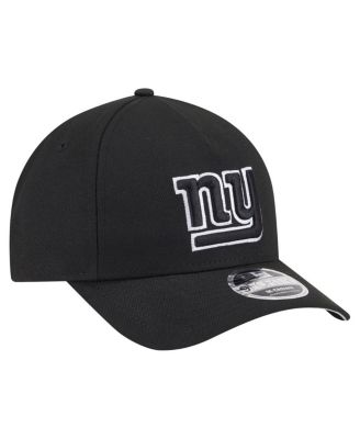 Men's Black New York Giants Team Collection 9FORTY M-Crown A-Frame Adjustable Hat