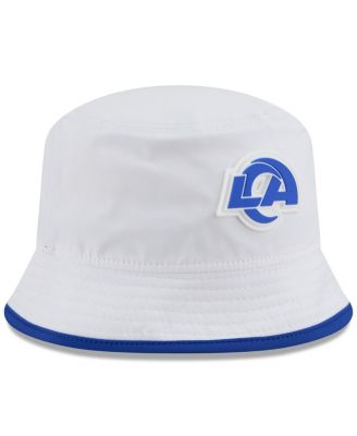 Men's White Los Angeles Rams 2025 NFL Training Camp Stretch Bucket Hat