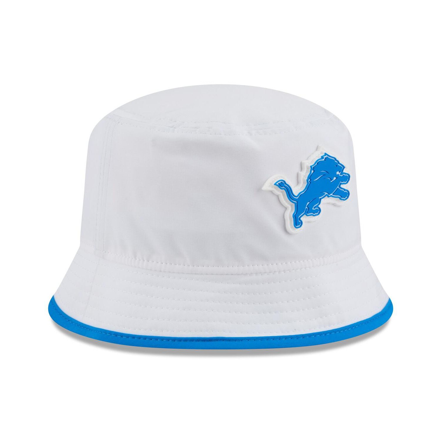 Men's White Detroit Lions 2025 NFL Training Camp Stretch Bucket Hat
