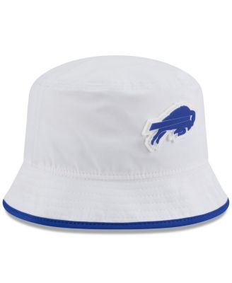 Men's White Buffalo Bills 2025 NFL Training Camp Stretch Bucket Hat