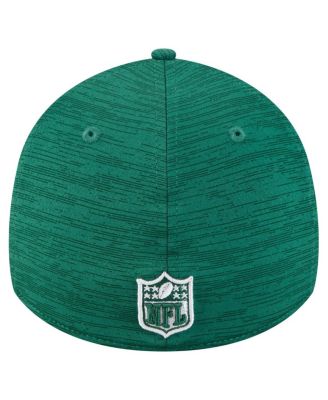Men's Green New York Jets Stripes 39THIRTY Flex Hat