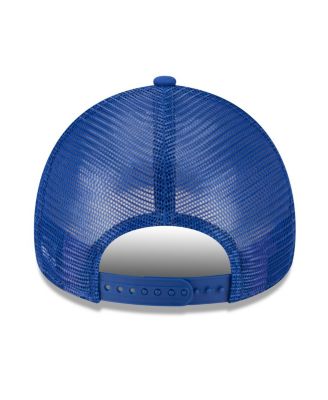 Men's Royal New York Mets 2025 Big League Chew A-Frame 9FORTY Adjustable Trucker Hat