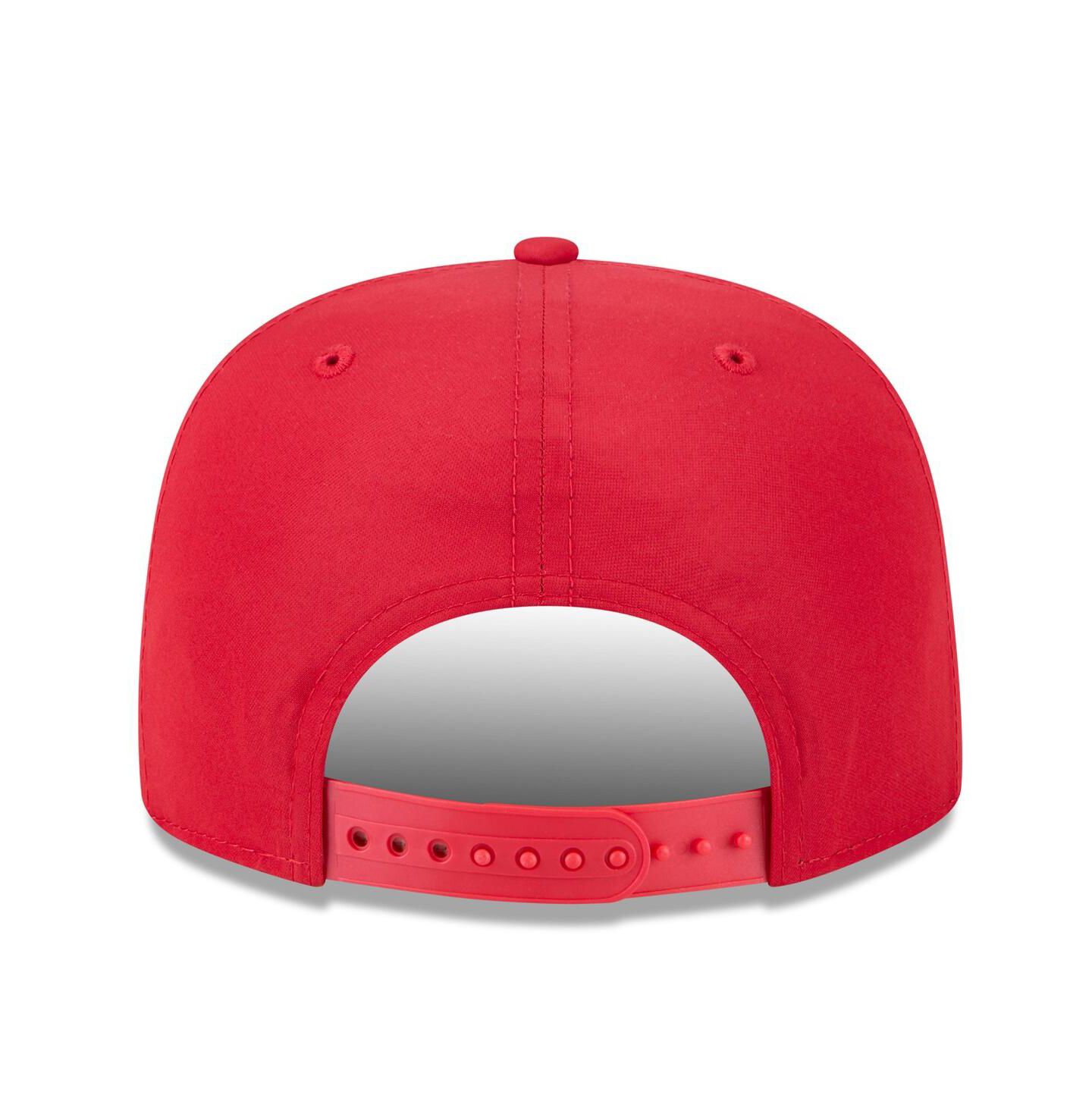Мужская кепка New Era Red Cincinnati Reds 2025 Big League Chew Golfer Snapback Hat — фото 4
