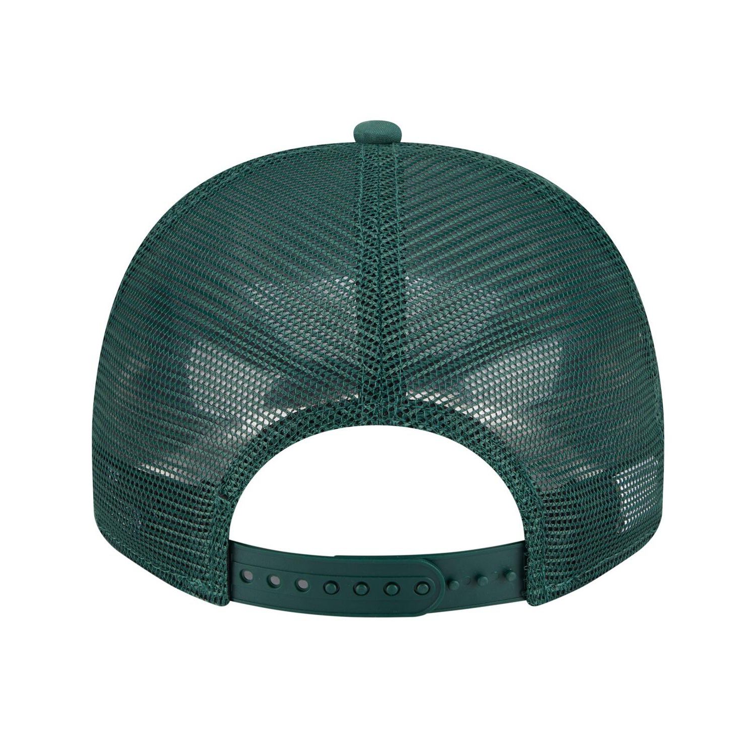 Men's Hunter Green Milwaukee Bucks Vintage Team Rope A-Frame 9FIFTY Snapback Hat