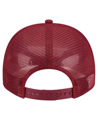 Men's Burgundy Colorado Avalanche Vintage Team Rope A-Frame 9FIFTY Snapback Hat