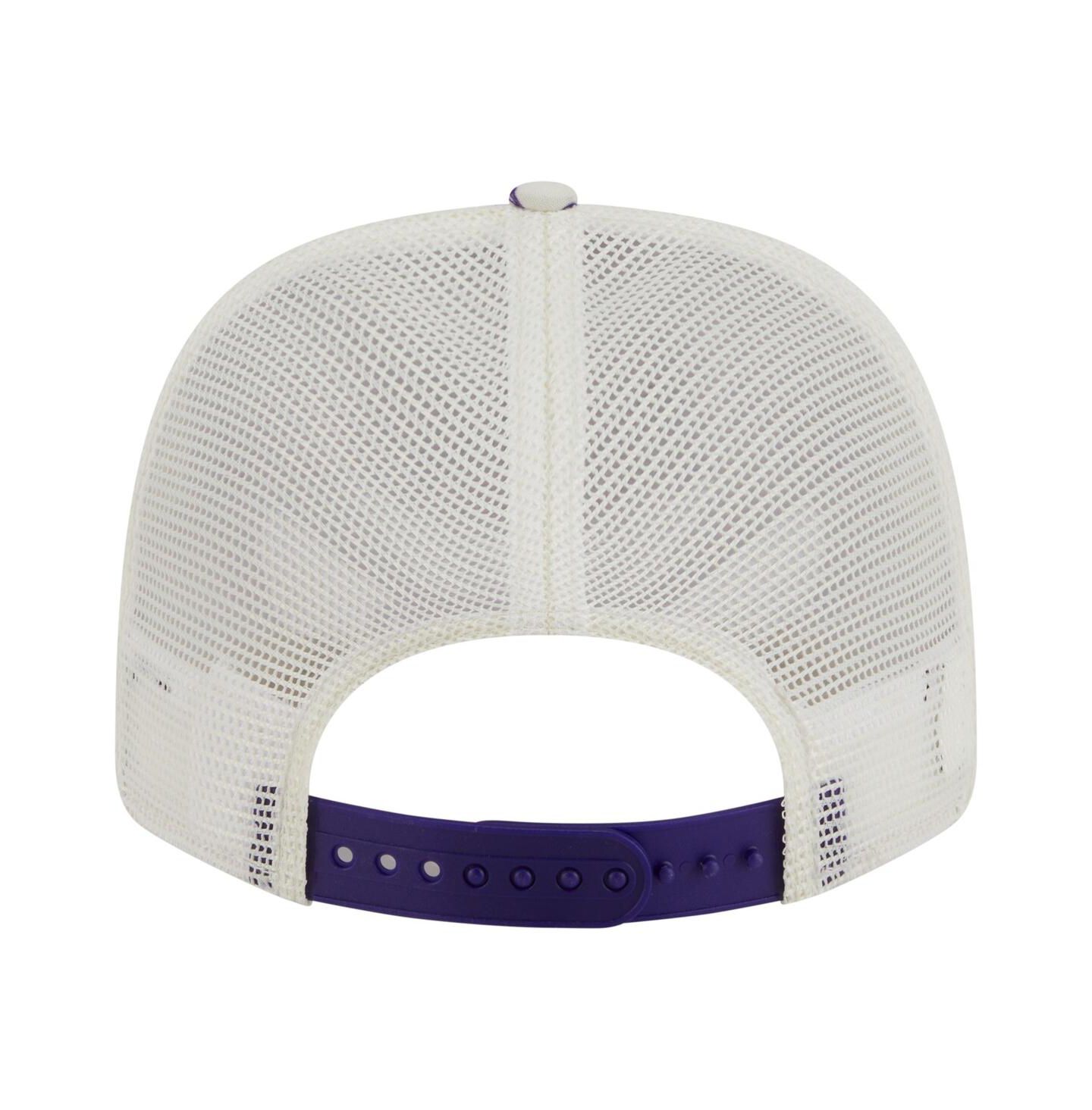 Мужская кепка New Era White Los Angeles Lakers Lemon Tree 9SEVENTY Adjustable Hat — фото 4
