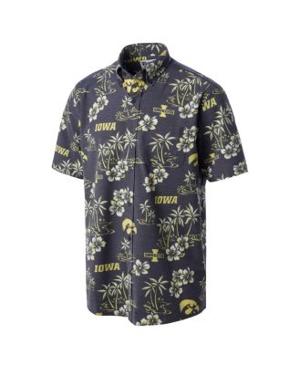 Men's Black Iowa Hawkeyes Classic Button-Up Shirt