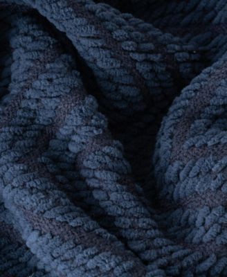 Herringbone Chenille Knit Throw, 50" x 60"