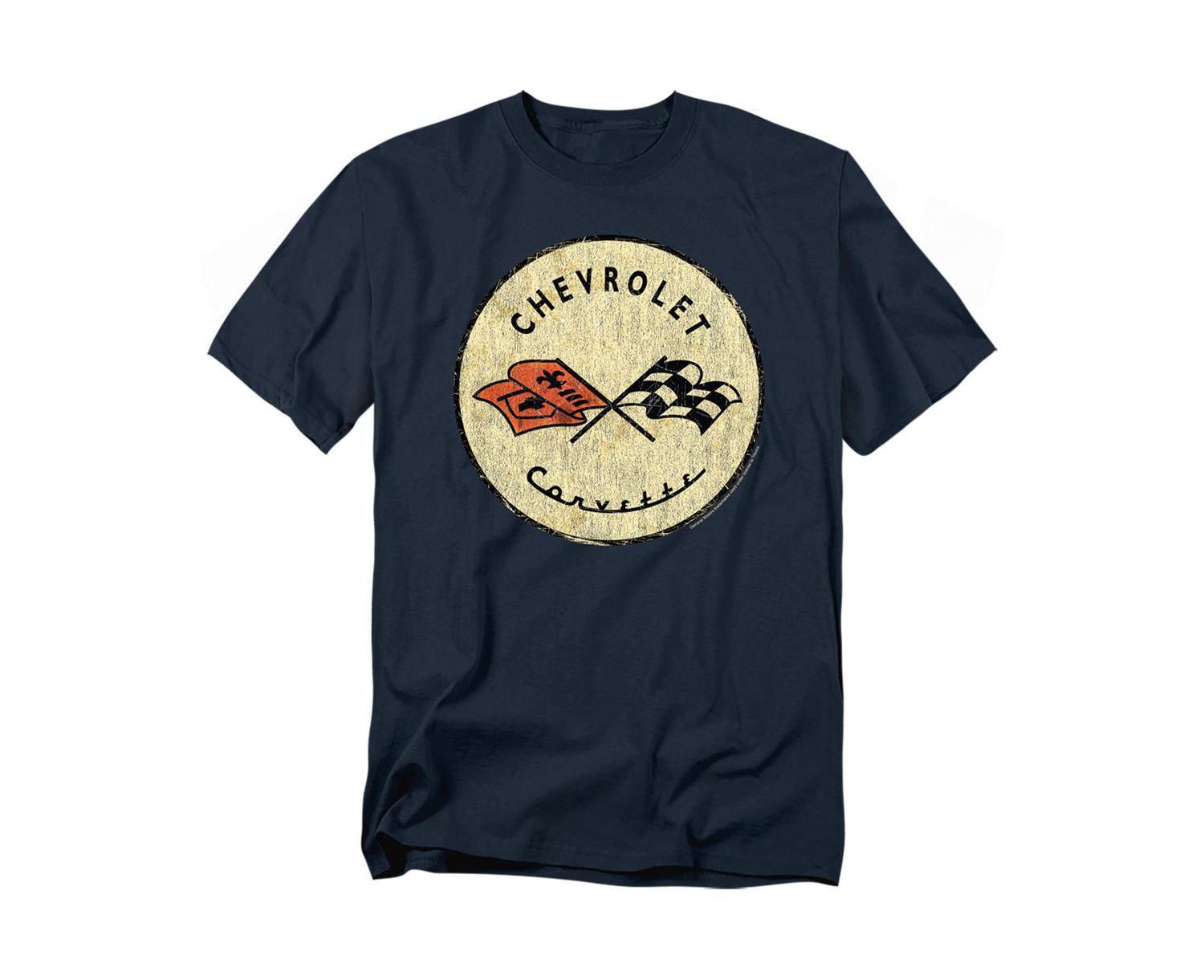 Men's Chevrolet Old Vette T-Shirt Navy